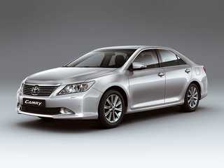 2012 Toyota Camry VII (XV50), чёрный, 1600000 рублей, вид 1