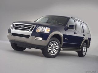 2008 Ford Explorer IV, серебристый, 1400000 рублей, вид 1
