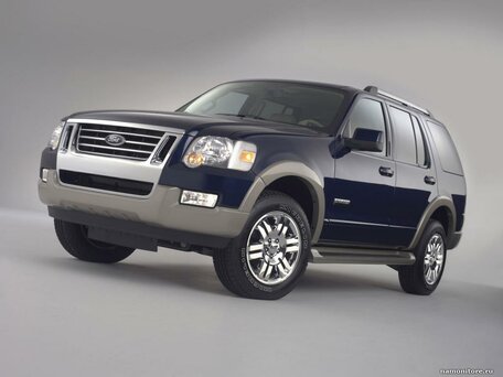 2005 Ford Explorer IV, серебристый, 1090000 рублей