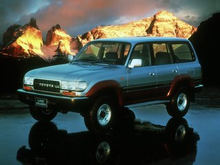 1994 Toyota Land Cruiser 80 Series, зелёный, 1430000 рублей, вид 1