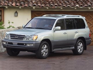 2005 Lexus LX 470 II Рестайлинг, чёрный, 2650000 рублей, вид 1