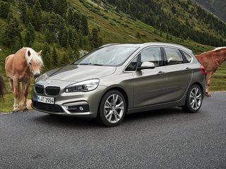 2015 BMW 2 серии Active Tourer 218i F45, коричневый, 1700000 рублей, вид 1