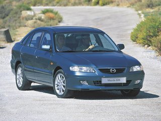 1999 Mazda 626 V (GF), зелёный, 350000 рублей, вид 3