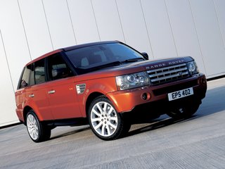 2007 Land Rover Range Rover Sport I, синий, 1190000 рублей, вид 1