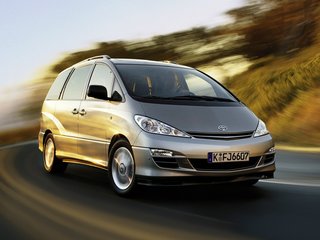 2000 Toyota Previa II (XR30, XR40), серый, 750000 рублей, вид 1
