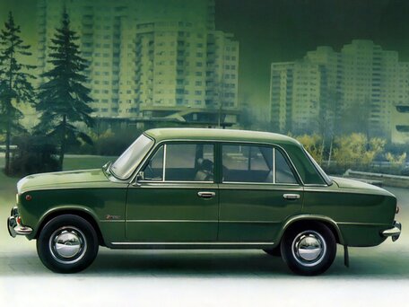 1984 Lada (ВАЗ) 2101, зелёный - вид 1