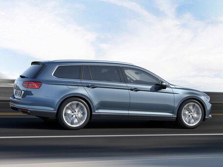 2018 Volkswagen Passat B8, синий, 1750000 рублей - вид 2