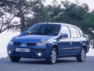 2004 Renault Symbol I Рестайлинг, серый, 279000 рублей, вид 1