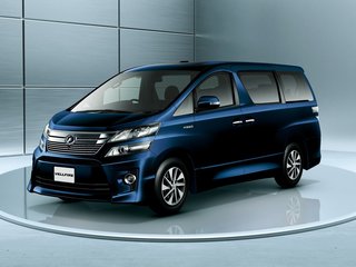 2010 Toyota Vellfire I, белый, 2550000 рублей, вид 1
