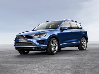 2016 Volkswagen Touareg II Рестайлинг, коричневый, 3100000 рублей, вид 1