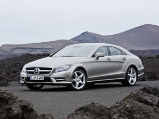 2013 Mercedes-Benz CLS 350 CDI II (C218), чёрный, 3500000 рублей, вид 1