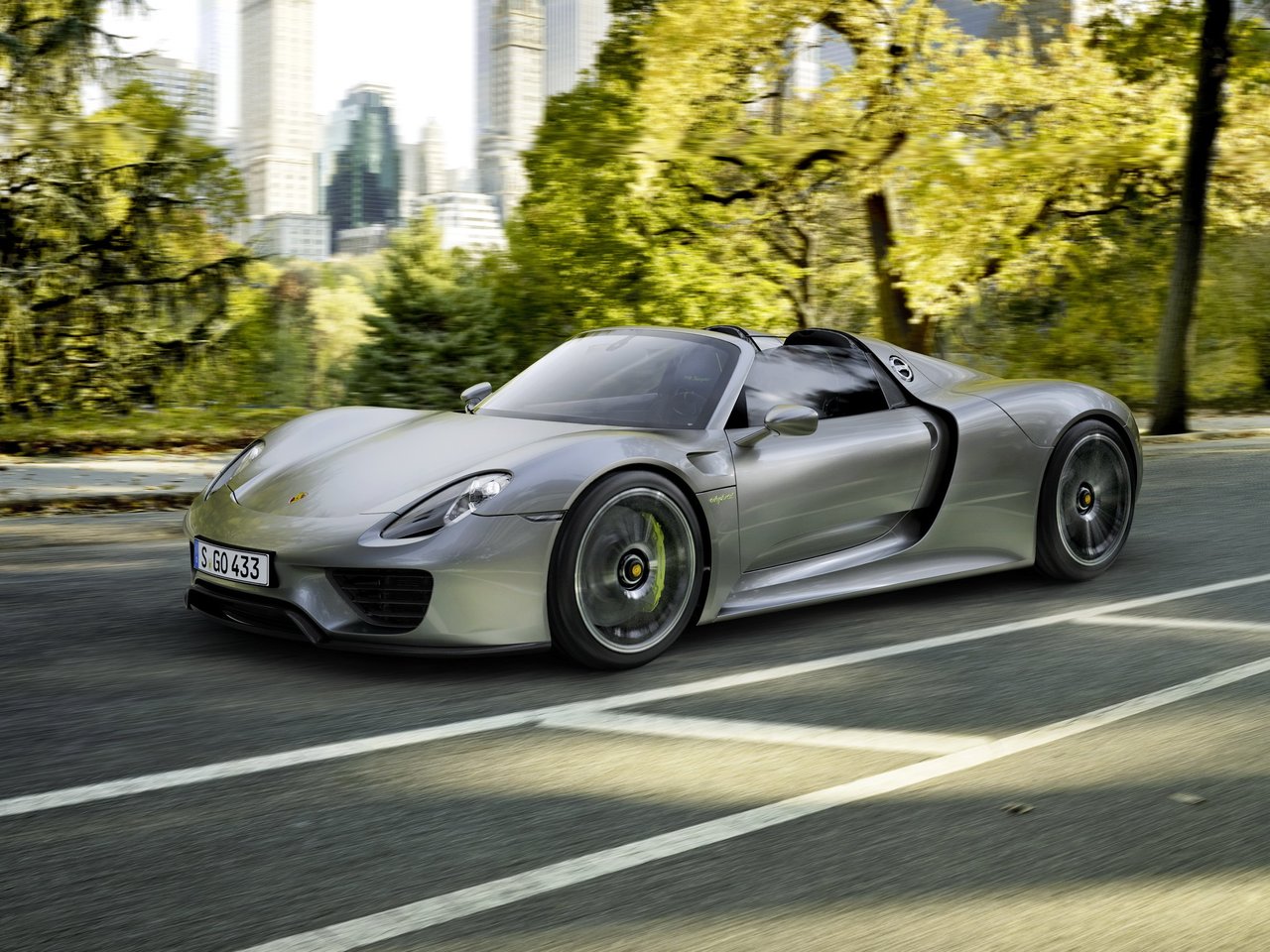 Porsche 918 Spyder Основной вид