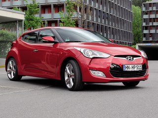 2012 Hyundai Veloster I, чёрный, 615000 рублей, вид 1