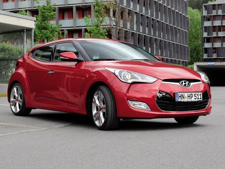 2012 Hyundai Veloster I, чёрный, 615000 рублей
