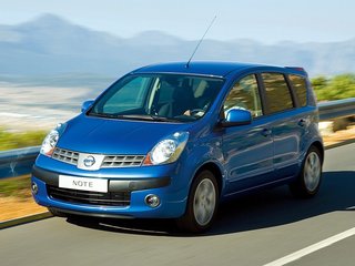 2008 Nissan Note I, чёрный, 190000 рублей, вид 1