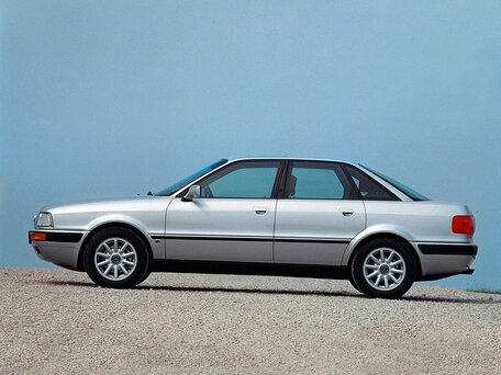 1991 Audi 80 V (B4), синий, 850000 рублей - вид 2