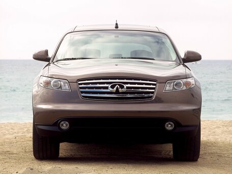 2003 Infiniti FX35 I (S50), чёрный, 1380000 рублей - вид 2