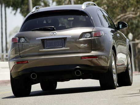 2003 Infiniti FX35 I (S50), чёрный, 1380000 рублей - вид 3