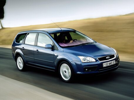 2005 Ford Focus II, серебристый
