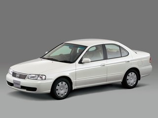 2000 Nissan Sunny B15, белый, 650000 рублей, вид 1