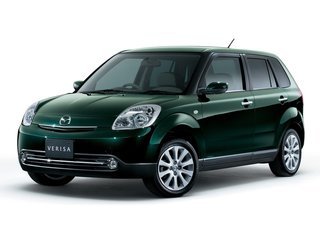 2009 Mazda Verisa, белый, 570000 рублей, вид 1