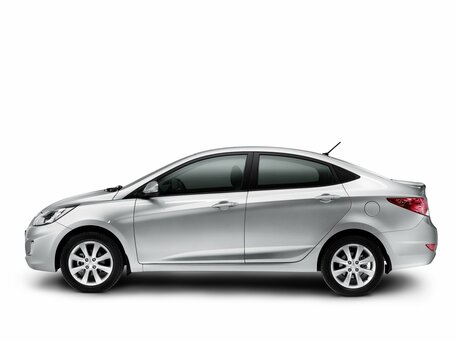 2012 Hyundai Solaris I, белый, 850000 рублей - вид 1