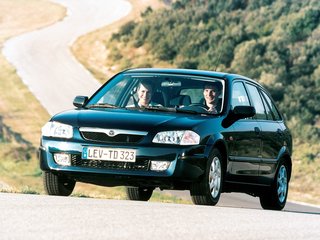 1999 Mazda 323 VI (BJ), зелёный, 200000 рублей, вид 1