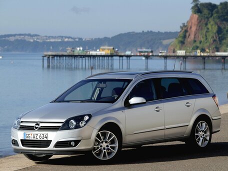 2007 Opel Astra H, синий, 500000 рублей