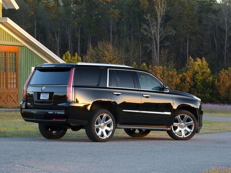 2018 Cadillac Escalade IV, чёрный, 6250000 рублей - вид 3