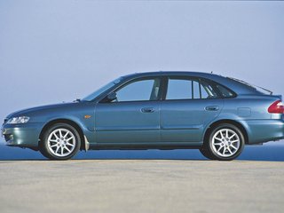 1999 Mazda 626 V (GF), зелёный, 350000 рублей, вид 2