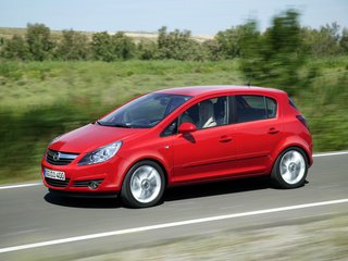 2007 Opel Corsa D, чёрный, 380000 рублей, вид 1