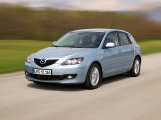 2008 Mazda 3 I (BK) Рестайлинг, красный, 850000 рублей, вид 1