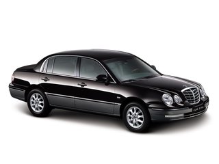 2006 Kia Opirus I, чёрный, 500000 рублей, вид 1