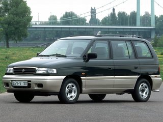 1994 Mazda MPV I (LV), серый, 520000 рублей, вид 1
