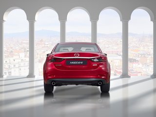 2015 Mazda 6 III (GJ) Рестайлинг, чёрный, 1699700 рублей, вид 4