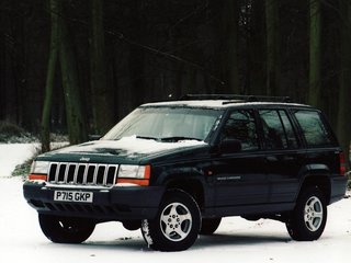 1996 Jeep Grand Cherokee I (ZJ) Рестайлинг, чёрный, 500000 рублей, вид 1