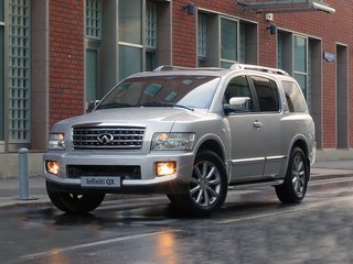 2008 Infiniti QX56 I Рестайлинг, чёрный, 1600000 рублей, вид 1