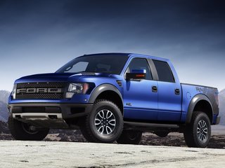 2012 Ford F-150 Raptor CrewCab SVT Raptor XII, чёрный, 3500000 рублей, вид 1