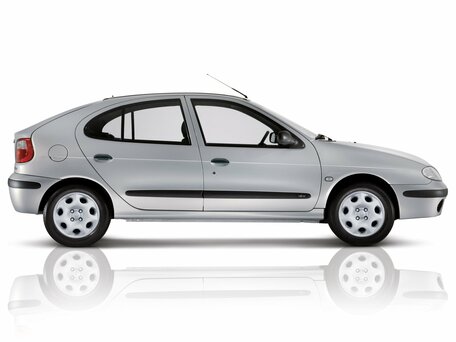 1999 Renault Megane I Рестайлинг, синий, 180000 рублей - вид 2