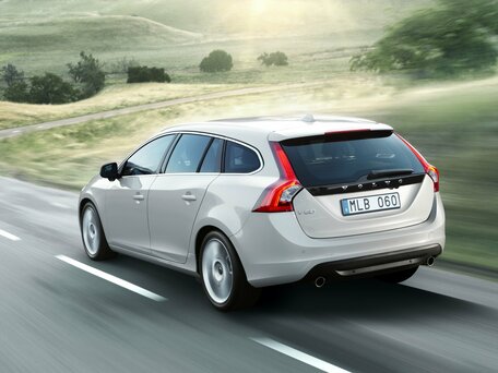 2012 Volvo V60 I, чёрный, 1250000 рублей - вид 3