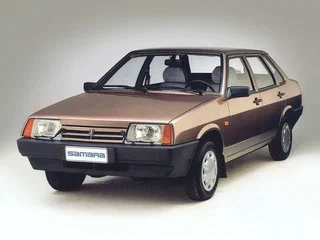 1999 Lada (ВАЗ) 21099, синий, 35000 рублей, вид 1