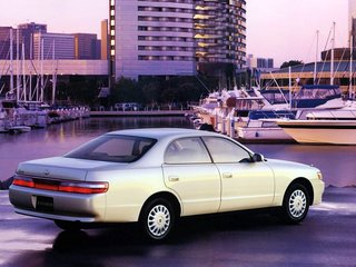 1994 Toyota Chaser V (X90) Рестайлинг, серебристый, 420000 рублей, вид 2