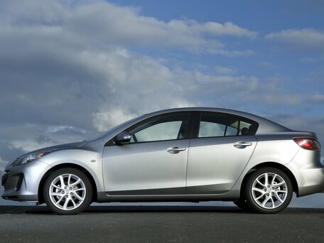 2011 Mazda 3 II (BL) Рестайлинг, серебристый - вид 1
