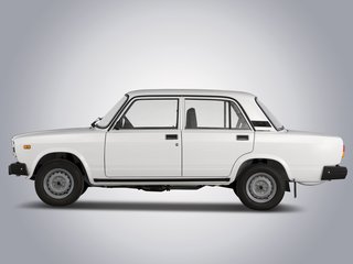 2004 Lada (ВАЗ) 2107, белый, 70000 рублей, вид 3