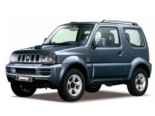 2008 Suzuki Jimny Sierra III Рестайлинг 1, чёрный, 1100000 рублей, вид 1