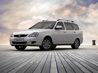 2013 Lada (ВАЗ) Priora I Рестайлинг, чёрный, 550000 рублей, вид 1