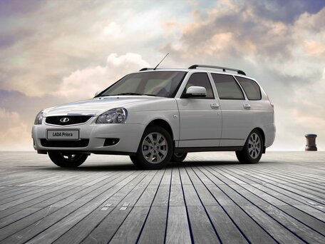 2013 Lada (ВАЗ) Priora I Рестайлинг, чёрный, 550000 рублей