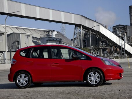 2008 Honda Fit II, синий, 870000 рублей - вид 1
