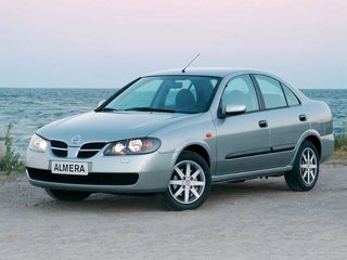 2005 Nissan Almera II (N16) Рестайлинг, чёрный, 400000 рублей, вид 1