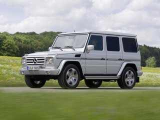 2008 Mercedes-Benz G-Класс AMG 55 AMG I (W463) Рестайлинг, чёрный, 3800000 рублей, вид 1